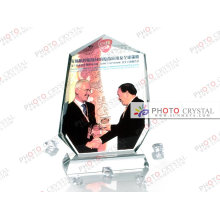 Digital photo crystal glass/gift/occasion/crystal block/promotion/advertising/holiday XP-01